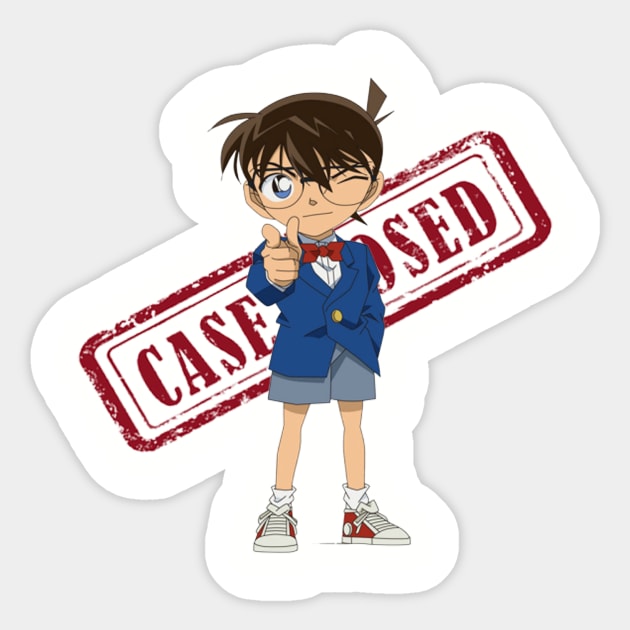 cased closed Sticker by BAI